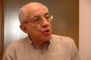 Otelo Saraiva de Carvalho, na redacción de Vieiros / Fotos: César Galdo