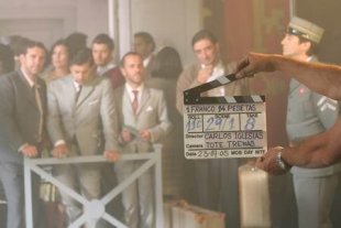 Momento da rodaxe do filme gañador