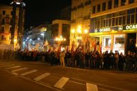 Concentraci&oacute;n na Coru&ntilde;a / Foto: CIG (clique para ampliar)